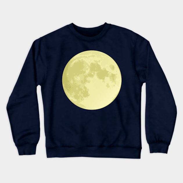 Full Moon Crewneck Sweatshirt by sifis